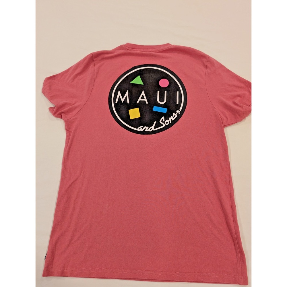 LOT OF 3 — MENS MEDIUM T-SHIRTS Maui & Sons, Banana Republic, Teemax
